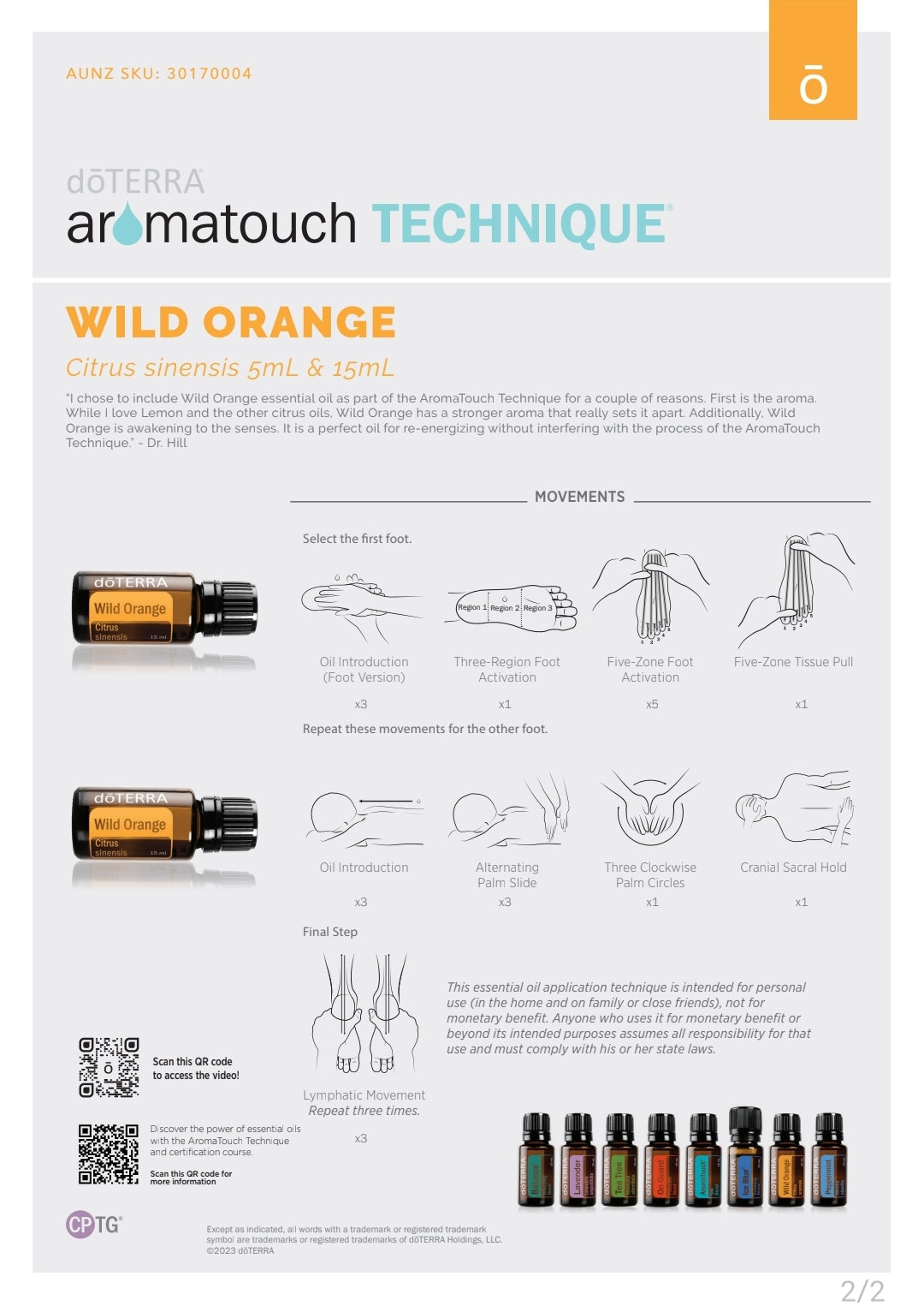 dōTERRA Wild Orange 15ml