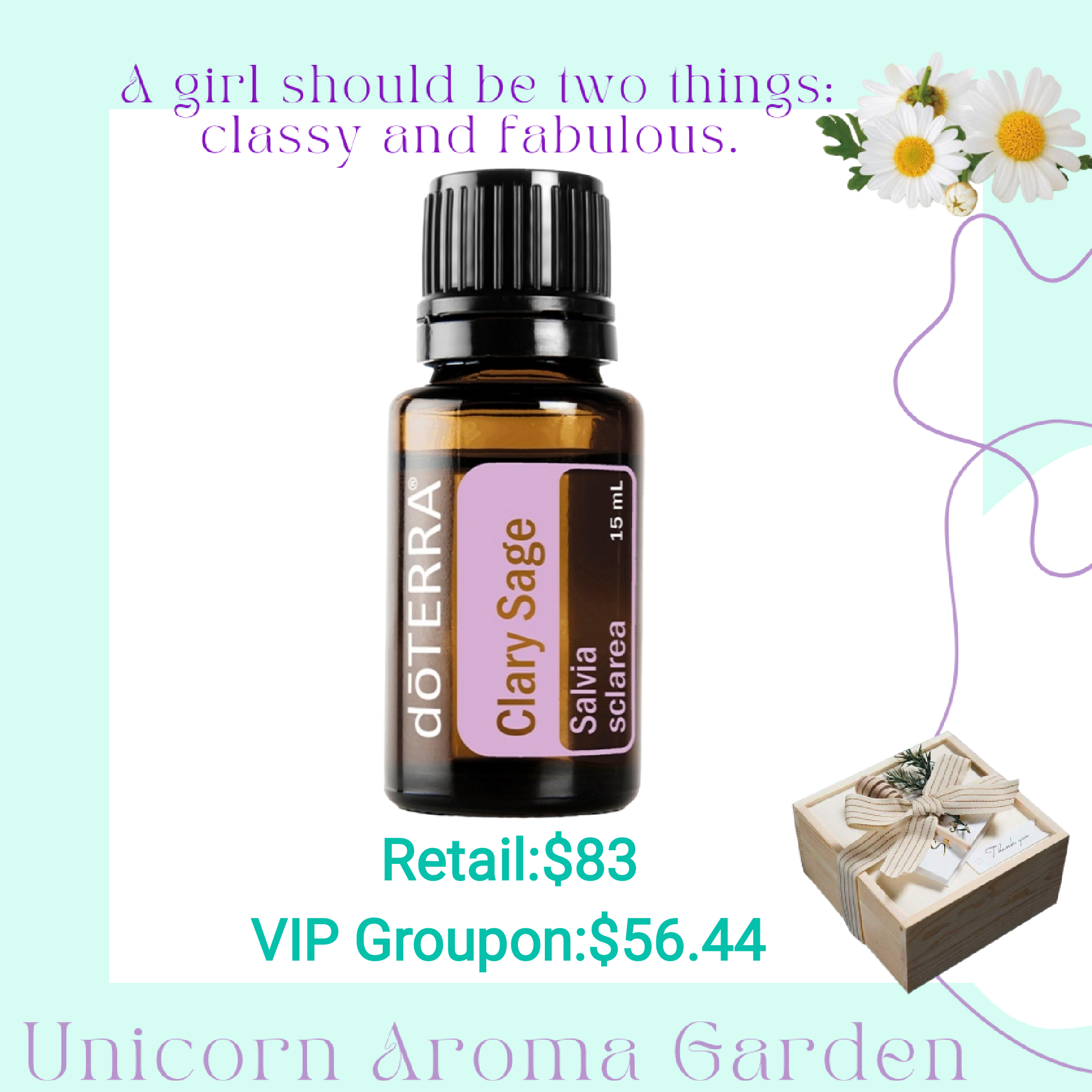 doTERRA Clary Sage &ベルガモット 15ml doTERRA Clary Sage &ベルガモット 15ml Clary Sage Oil NHP | doTERRA