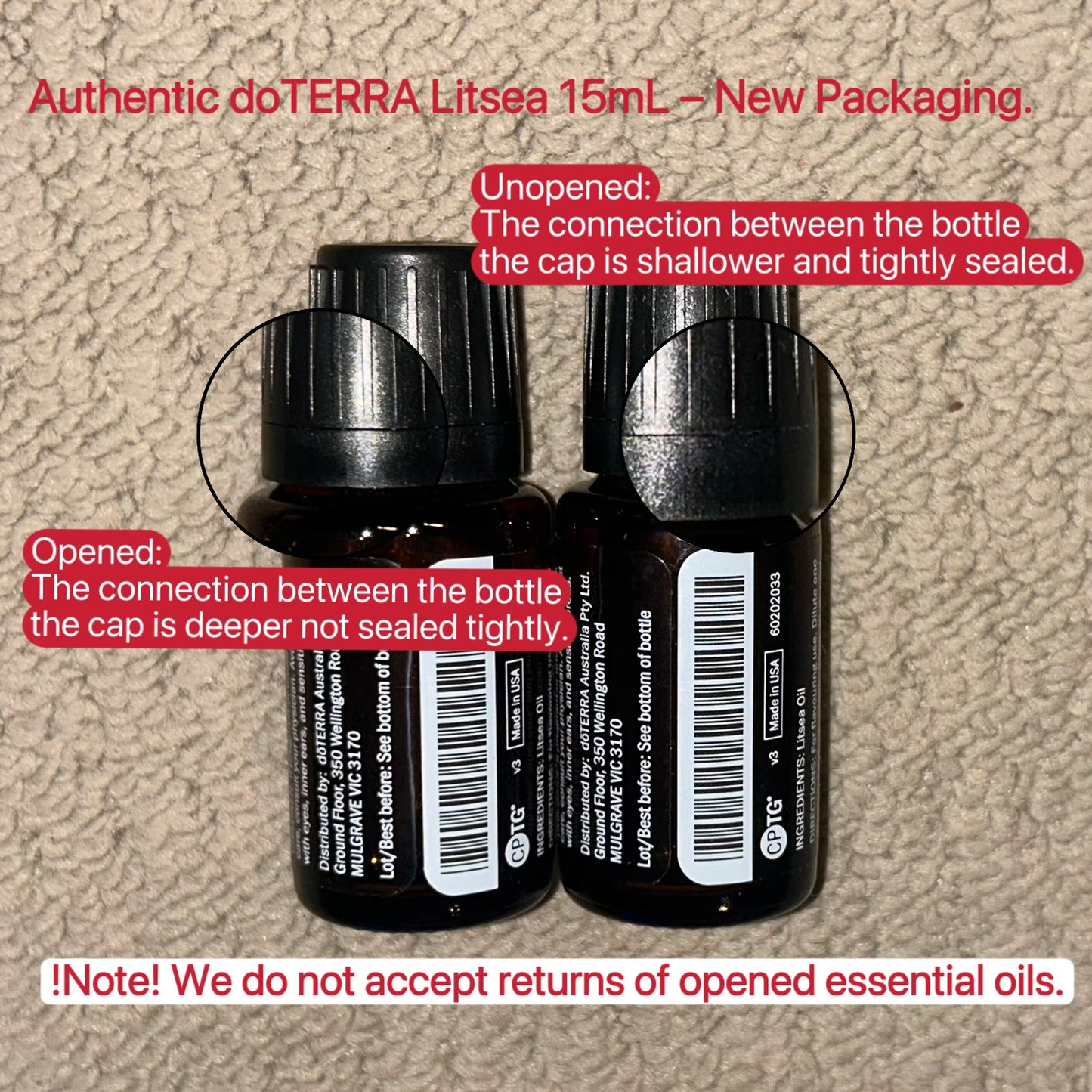 dōTERRA Litsea essential oil 15 ml