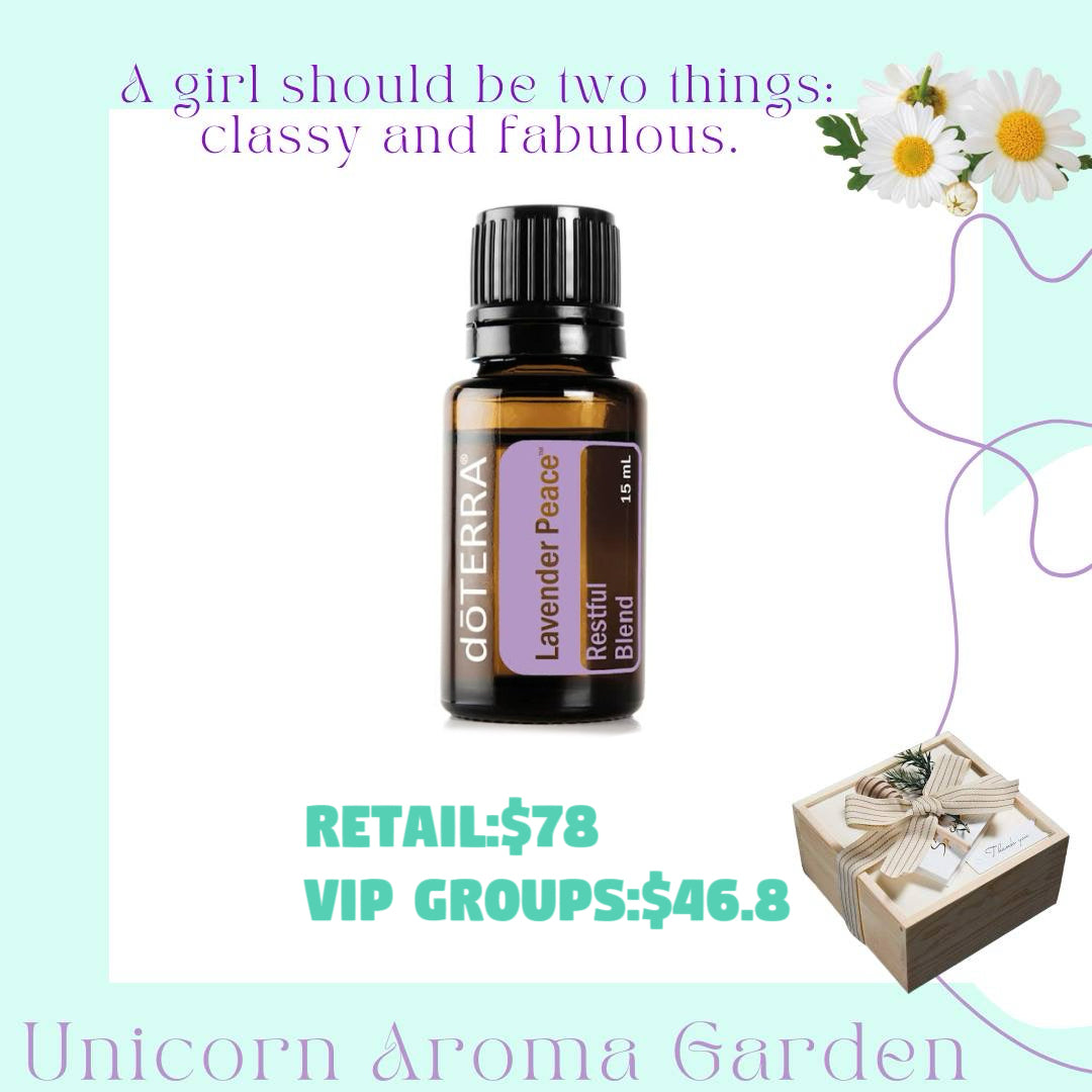 dōTERRA lavender peace 15 ml
