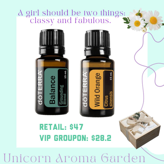 dōTERRA Balance & Wild Orange 15ml