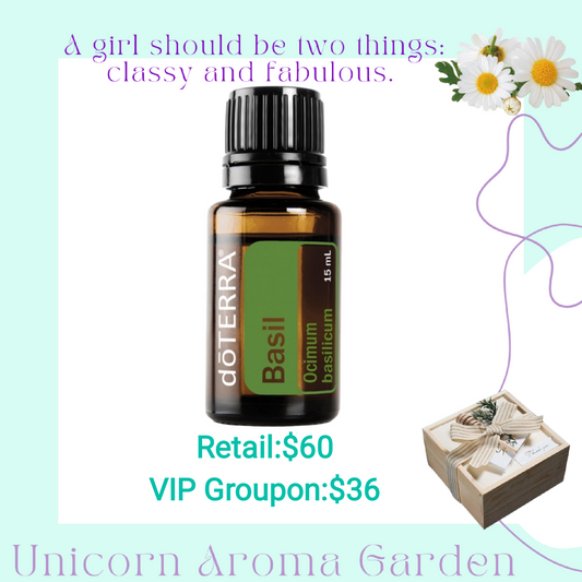 dōTERRA Basil Oil  Ocimum basilicum 15ml