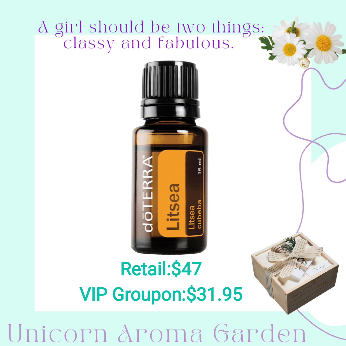 dōTERRA Litsea essential oil 15 ml