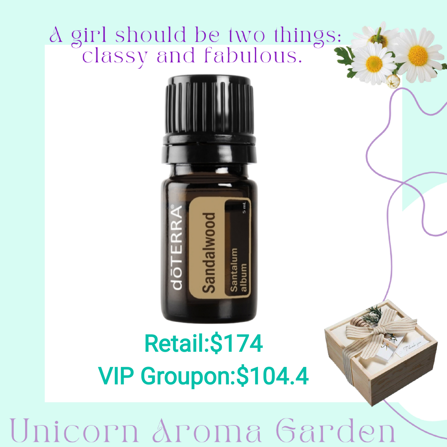 Sandalwood Oil  Santalum album 5 ml