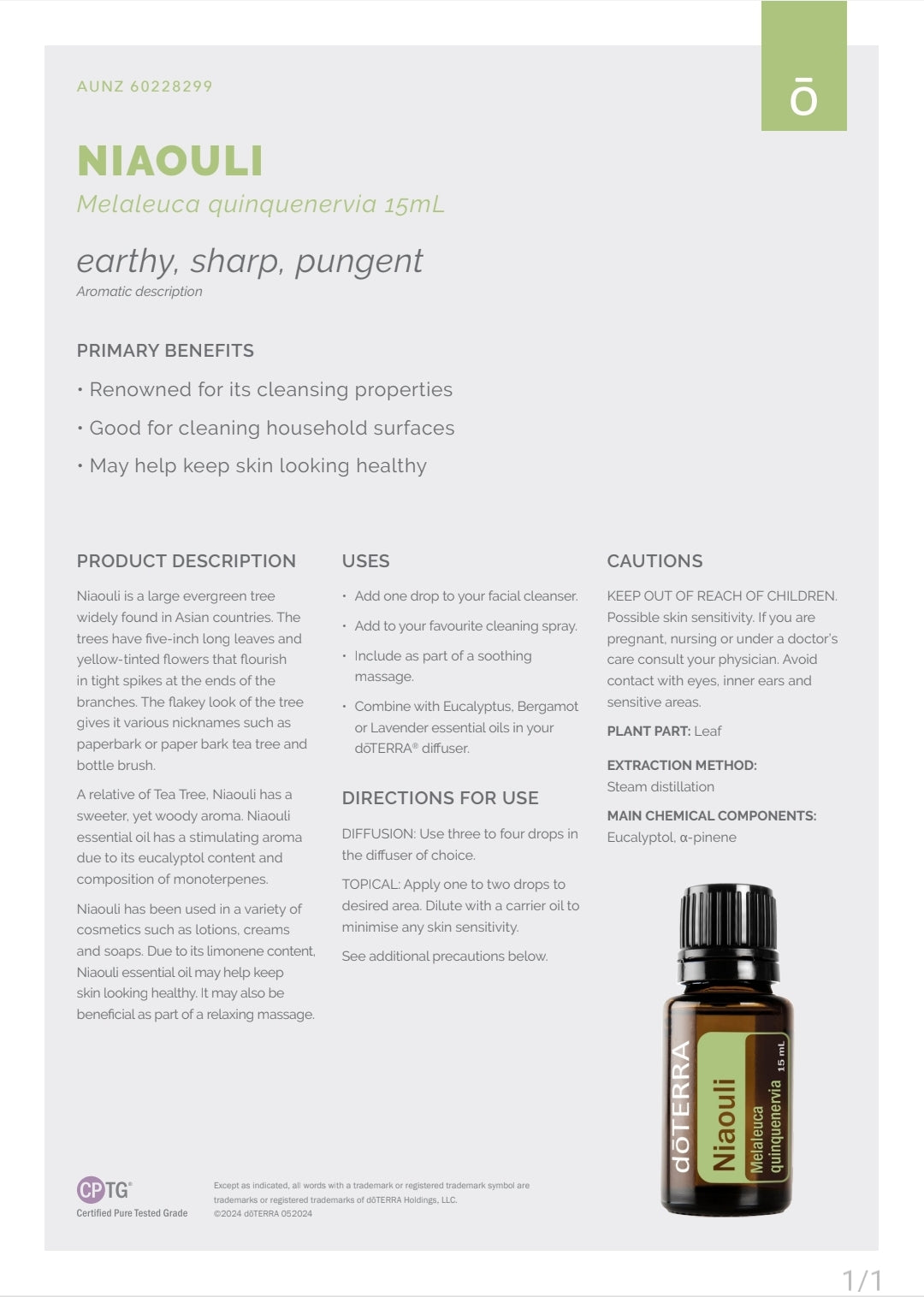 Niaouli 15 ml